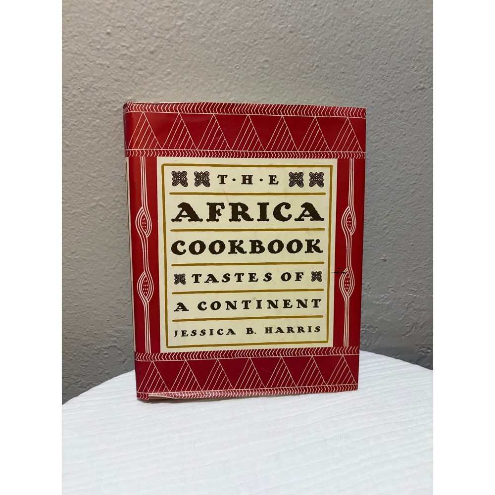 The Africa Cookbook Tastes of a Continent Jessica B Harris Hardcover 1998 DJ DJ